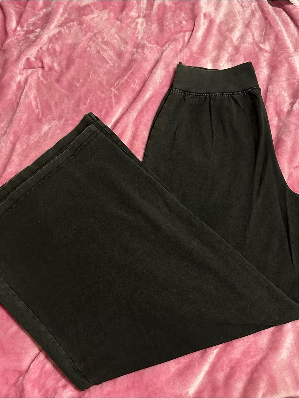 Aerie super Wide Leg cotton Pants